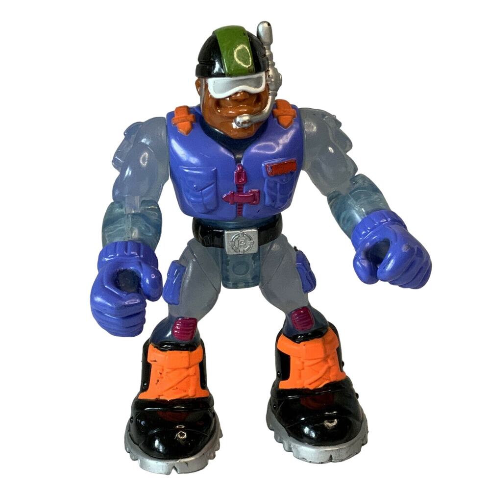Rocky Canyon Clear Mattel #78379 Toy Action Figure Rescue Heroes Vintage 2002